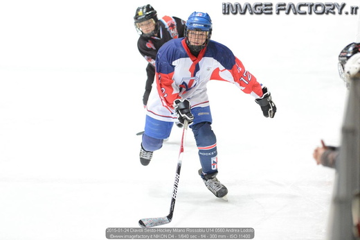 2015-01-24 Diavoli Sesto-Hockey Milano Rossoblu U14 0560 Andrea Lodolo